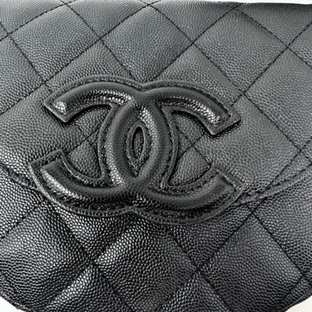 Chanel Makeup Beauty Purse Single Flap Black NIB - Picture 3 of 5